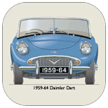Daimler Dart SP250 1959-64 (wire wheels) Coaster 1